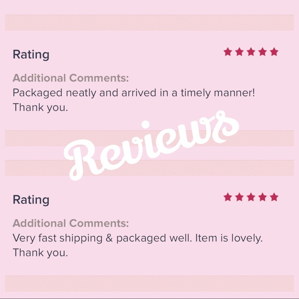 Buyers ratings!
